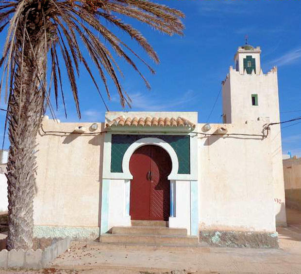   La mezquita de Idufkir en la actualidad, desde el oeste (autores). 